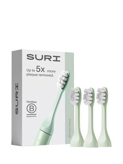 John Lewis SURI Electric Toothbrush Heads Set of 3- Buy online at McGrocer