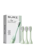 SURI Electric Toothbrush Heads, Set of 3, Winter Fern