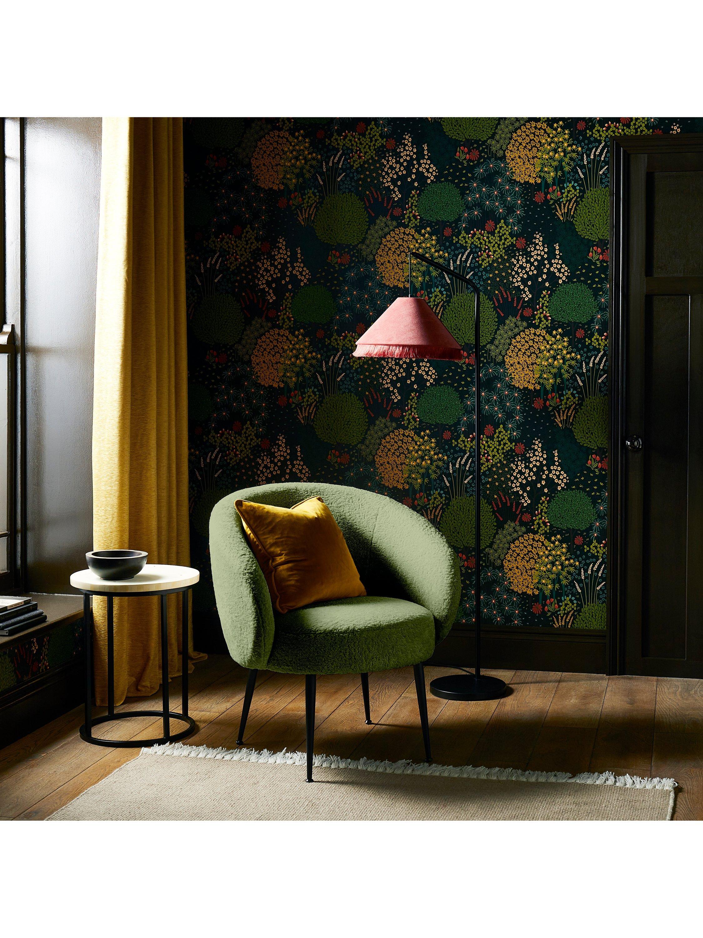 Graham & Brown Fable Forest wallpaper green 10m roll - British product