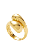 Missoma Sculptural Twist Ring, Gold