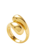 Missoma Sculptural Twist Ring, Gold