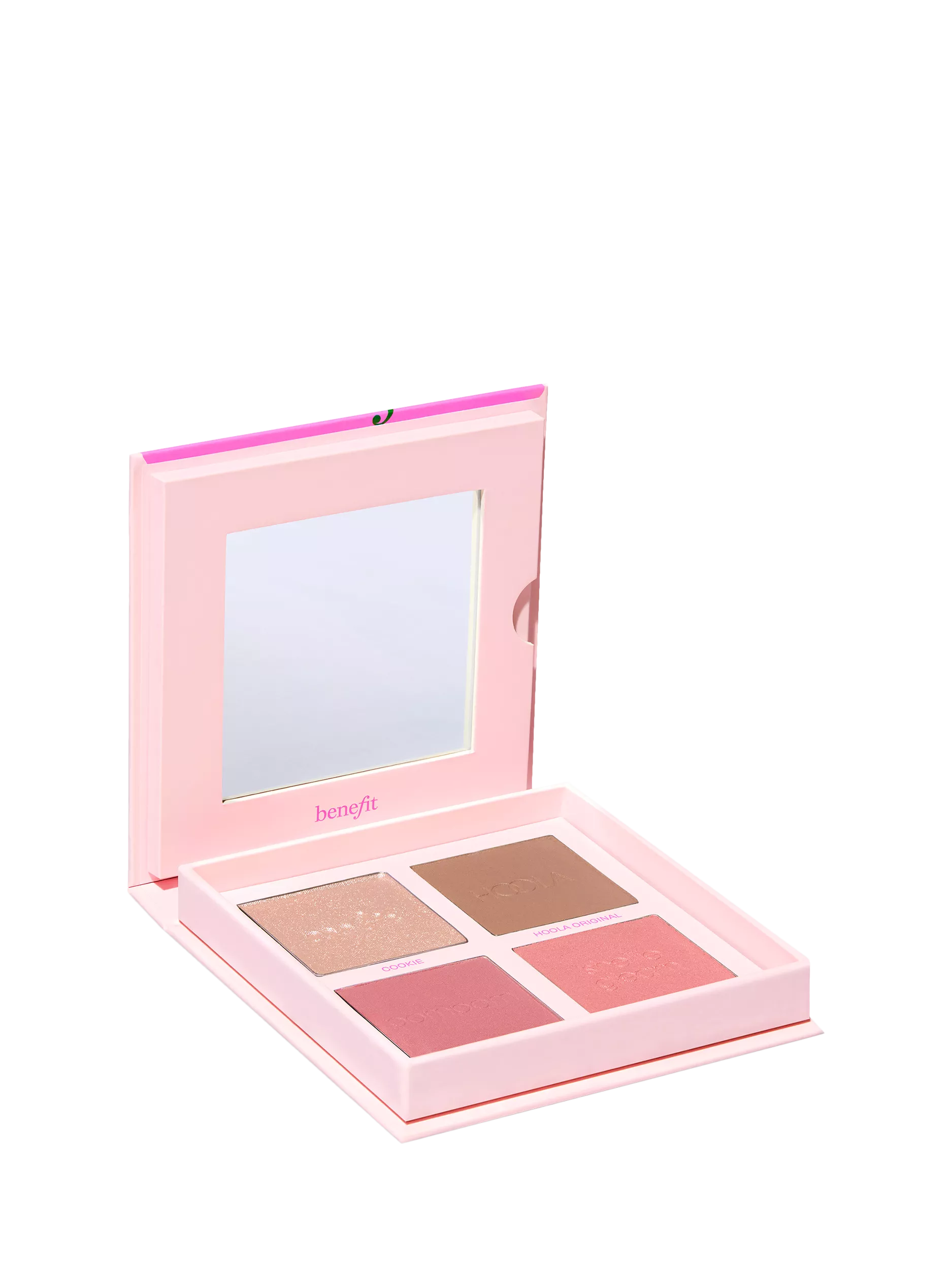 Benefit Cheek Buds palette with bronzer highlighter and blushes (British brand)