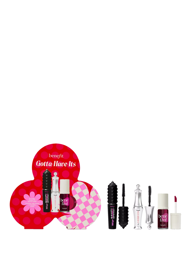 Benefit Gotta Have Its gift set with Benetint, mascara, and brow gel - UK version