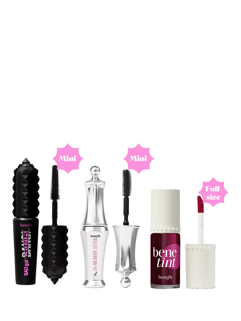 Benefit Gotta Have Its gift set with Benetint, mascara, and brow gel - UK version
