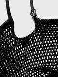 AllSaints Ara cotton knitted tote bag, imported from the UK