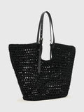 AllSaints Ara cotton knitted tote bag, imported from the UK