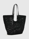 AllSaints Ara cotton knitted tote bag, imported from the UK