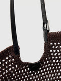 AllSaints Ara cotton knitted tote bag, imported from the UK