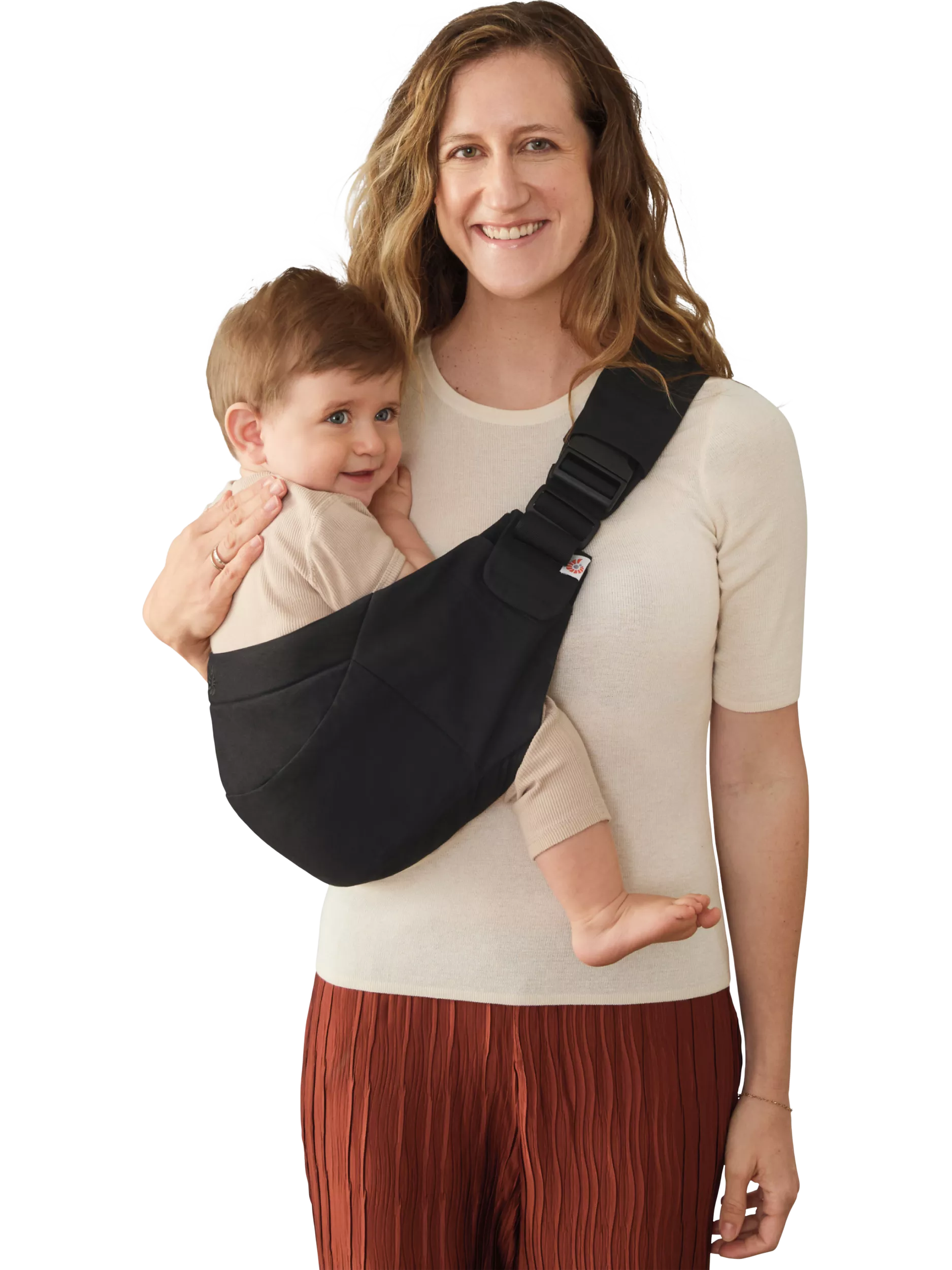 Ergobaby Upsie Sling Carrier Onyx Black, imported from the UK