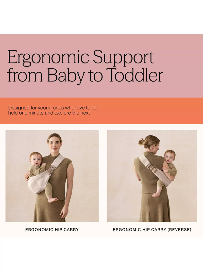 Ergobaby Upsie Sling Carrier Onyx Black, imported from the UK