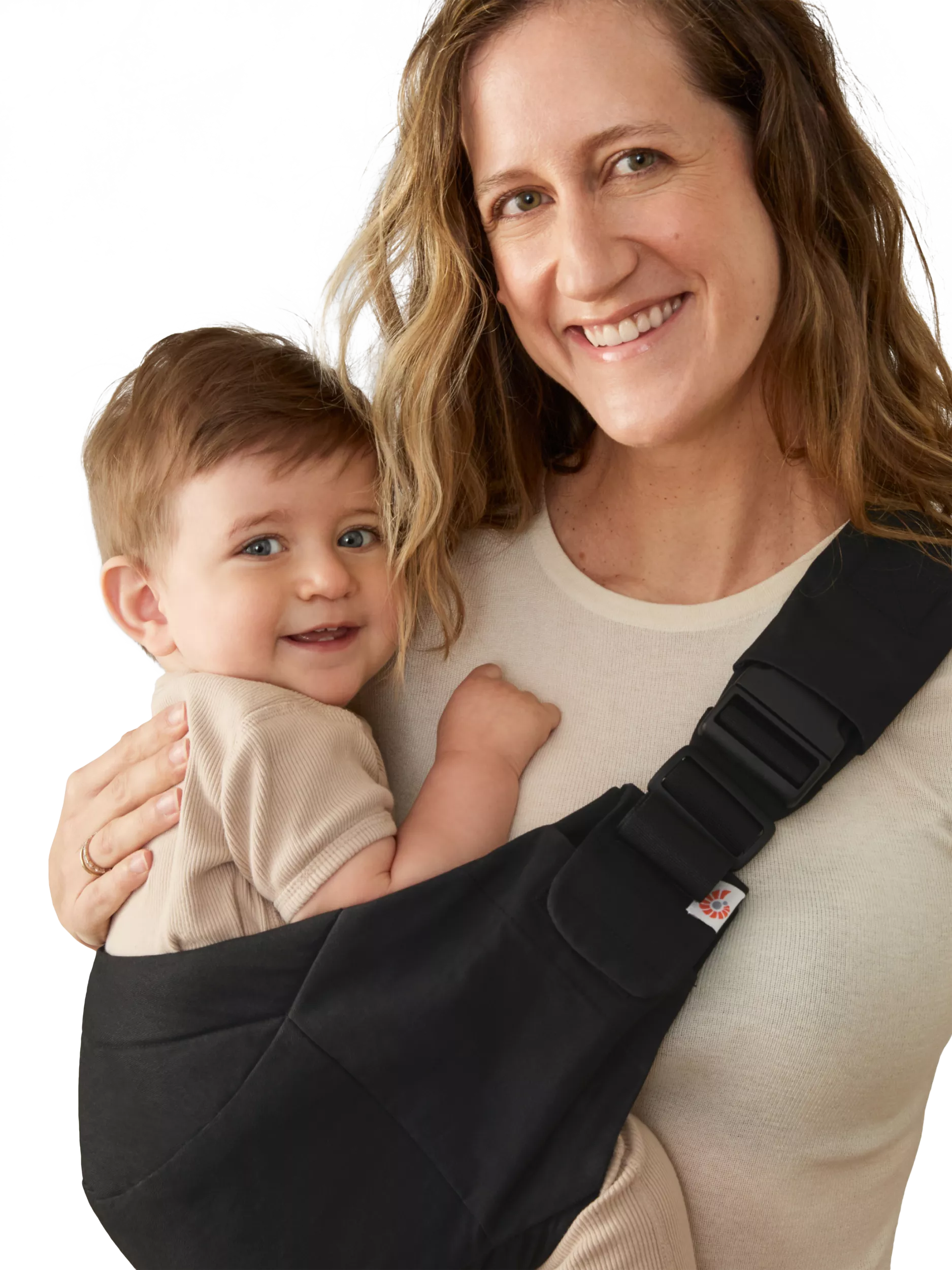 Ergobaby Upsie Sling Carrier Onyx Black, imported from the UK