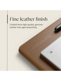 reMarkable leather book folio case brown for Paper Pro, UK version