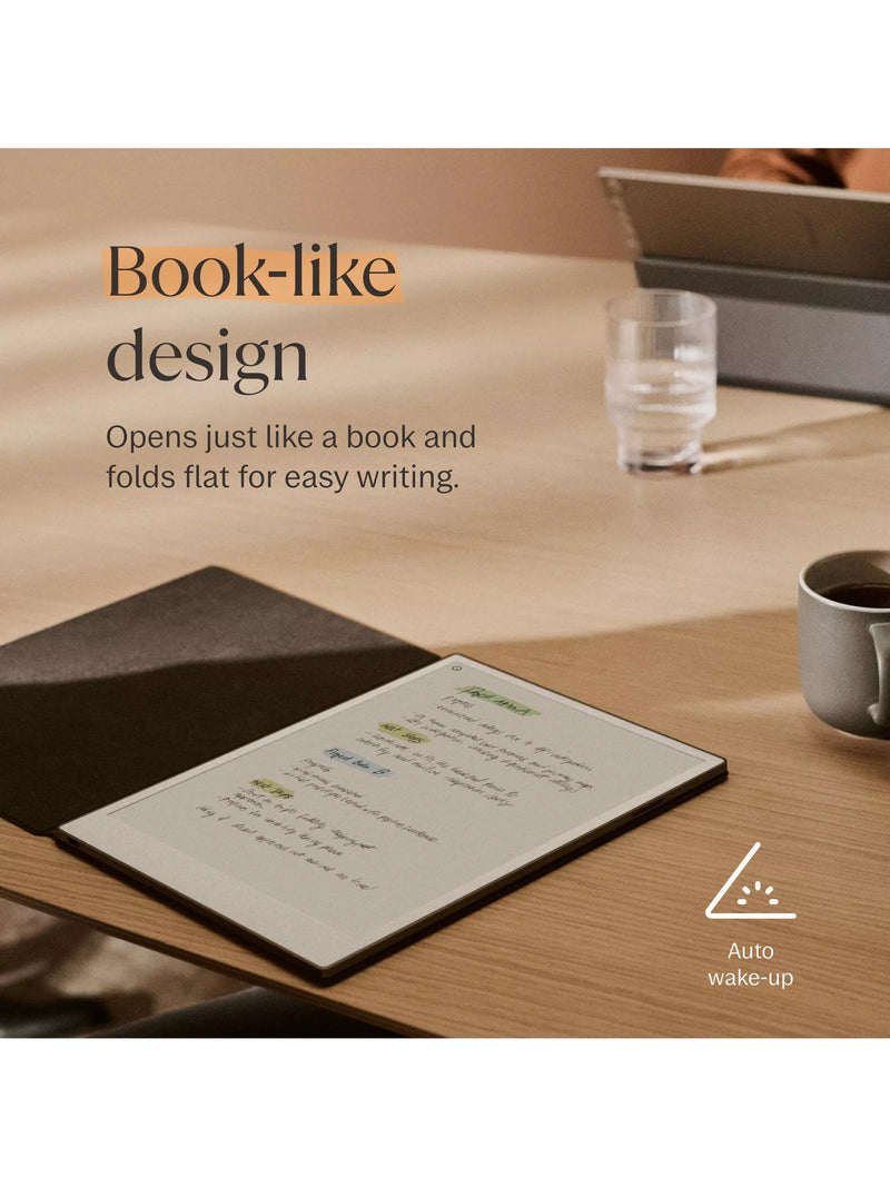 reMarkable grey Book Folio Case for Paper Pro - British product