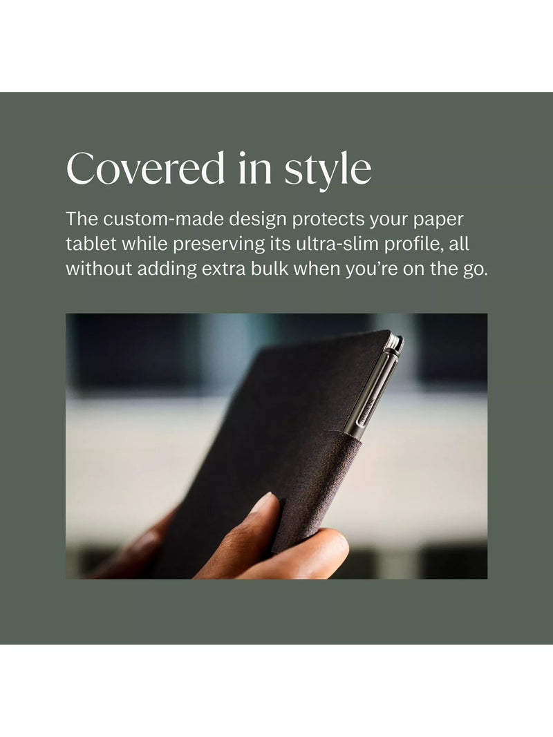 reMarkable grey Book Folio Case for Paper Pro - British product