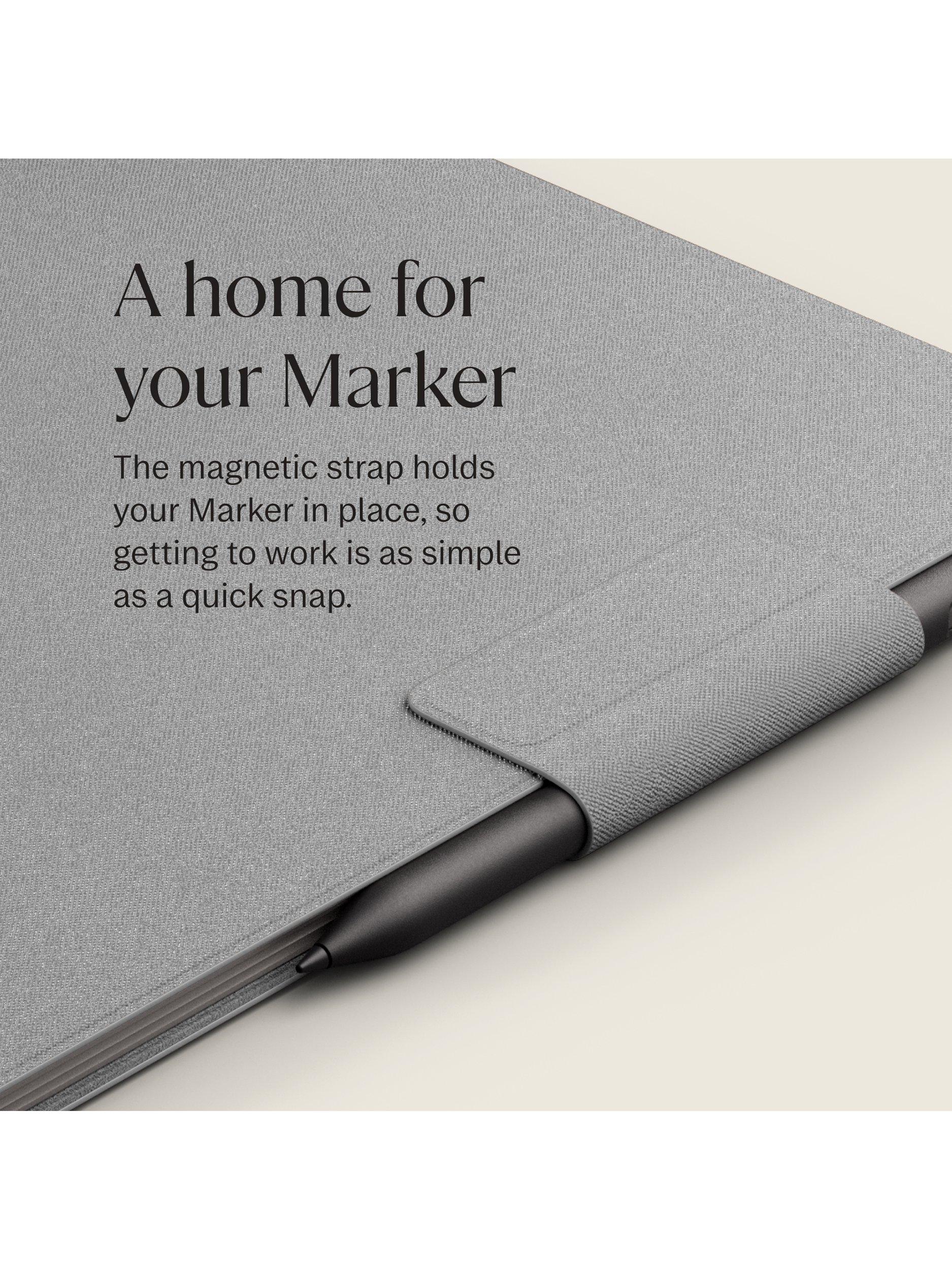reMarkable grey Book Folio Case for Paper Pro - British product