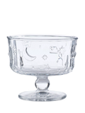 Eleanor Bowmer Moon & Stars glass trifle bowl 20cm, imported from the UK