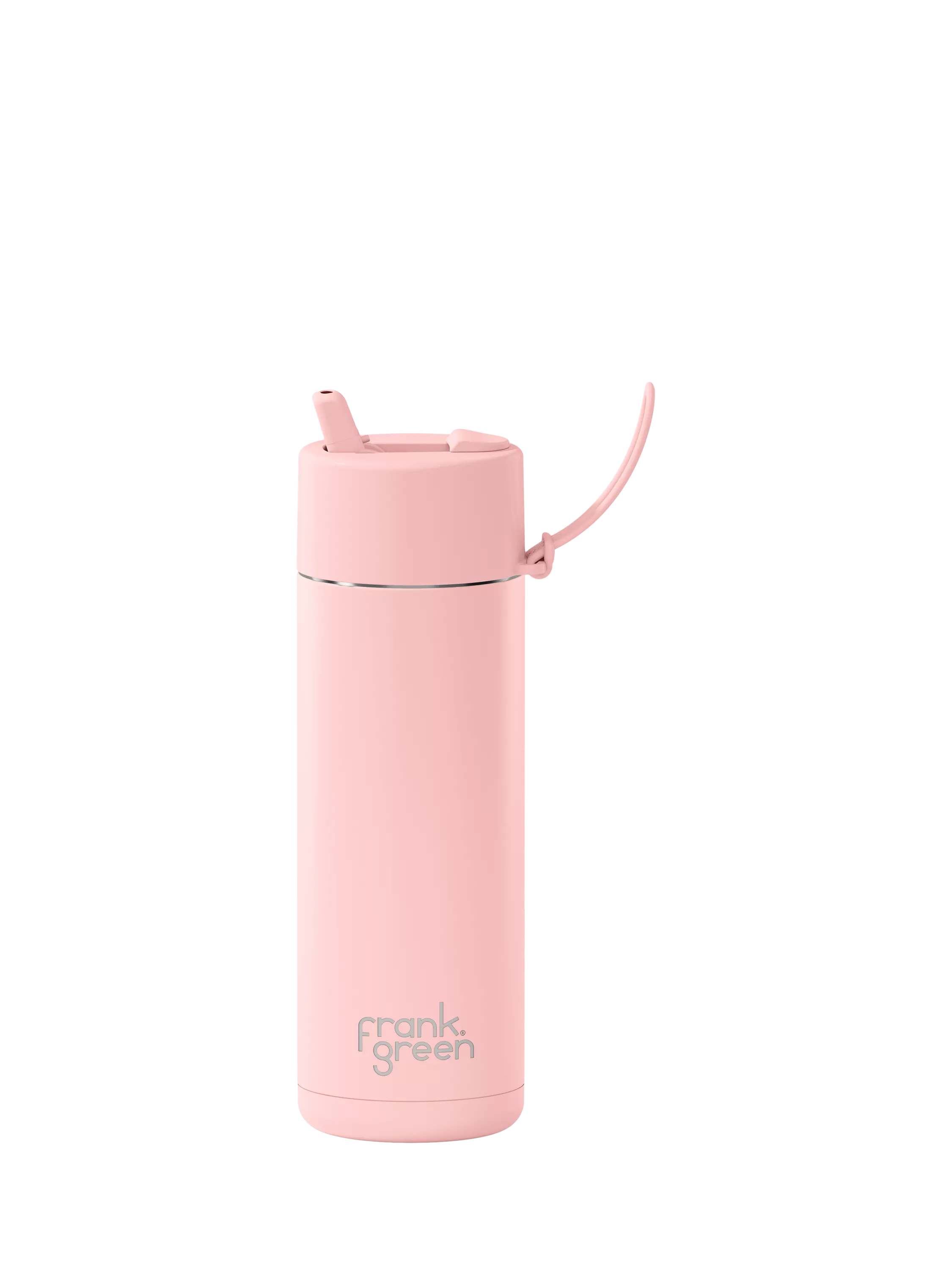 frank green Flip Straw Lid Ceramic Drinks Bottle 595ml