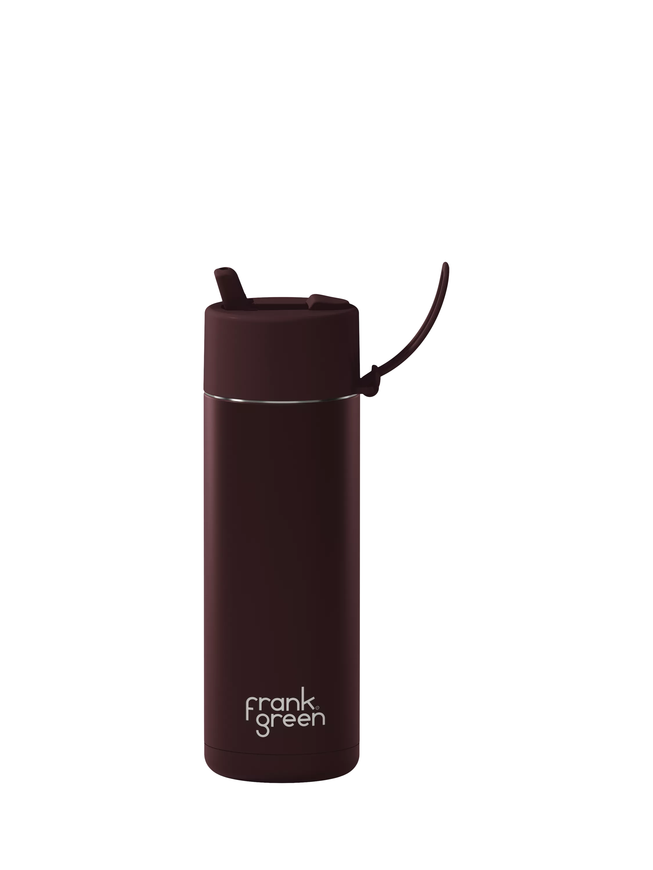 frank green Flip Straw Lid Ceramic Drinks Bottle 595ml
