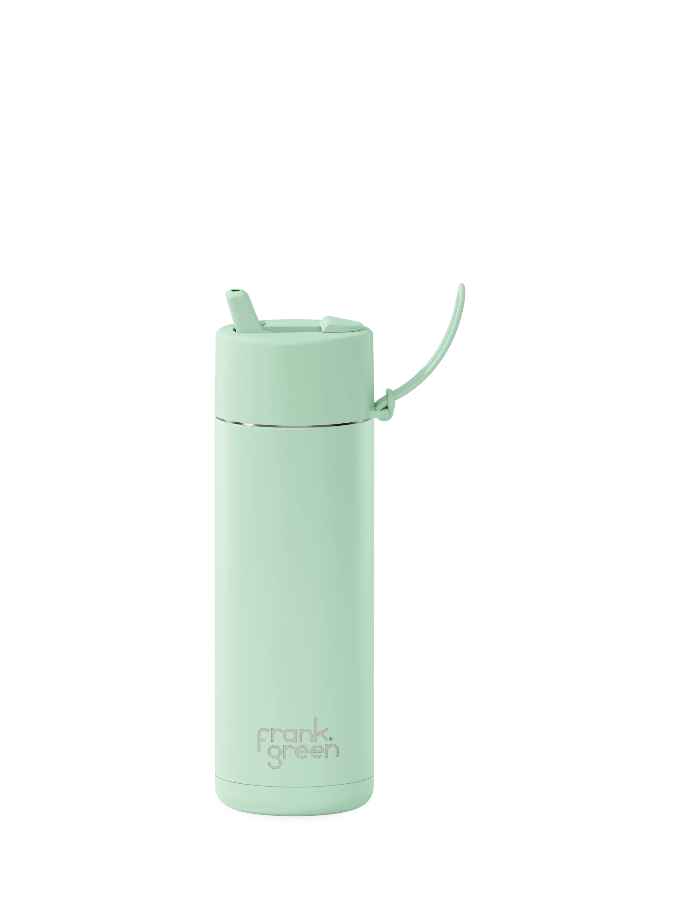 frank green Flip Straw Lid Ceramic Drinks Bottle 595ml