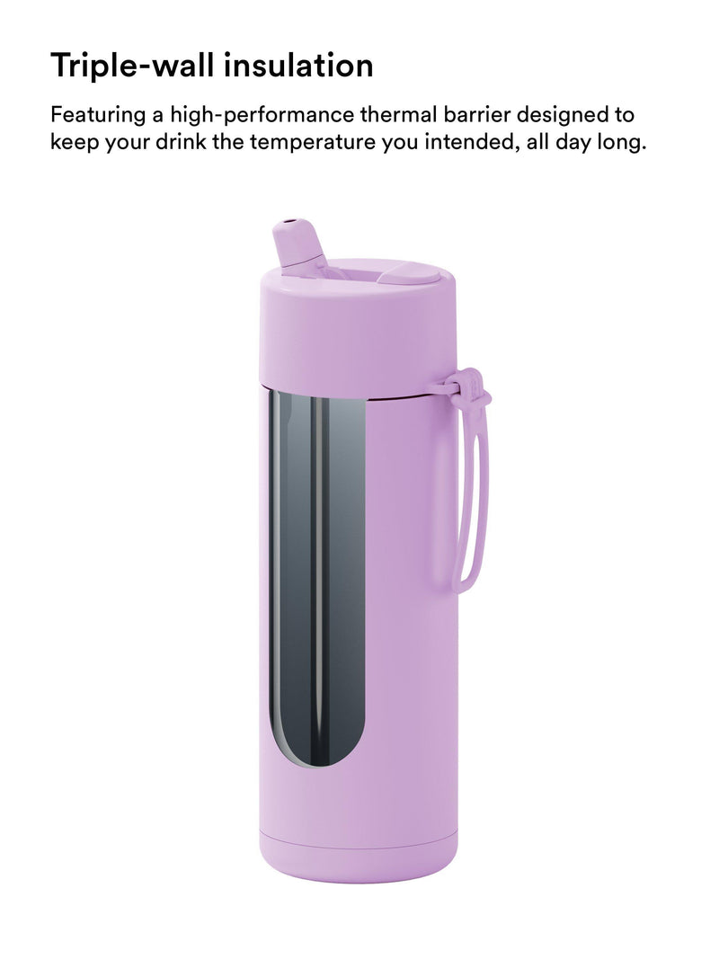 frank green Flip Straw Ceramic drinks bottle 595ml (British brand)