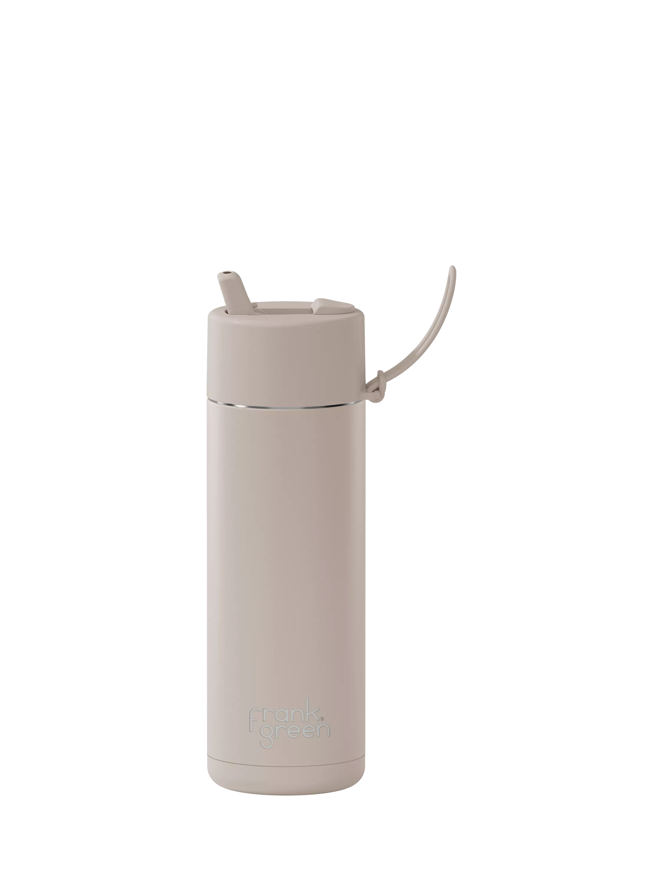 frank green Flip Straw Lid Ceramic Drinks Bottle 595ml