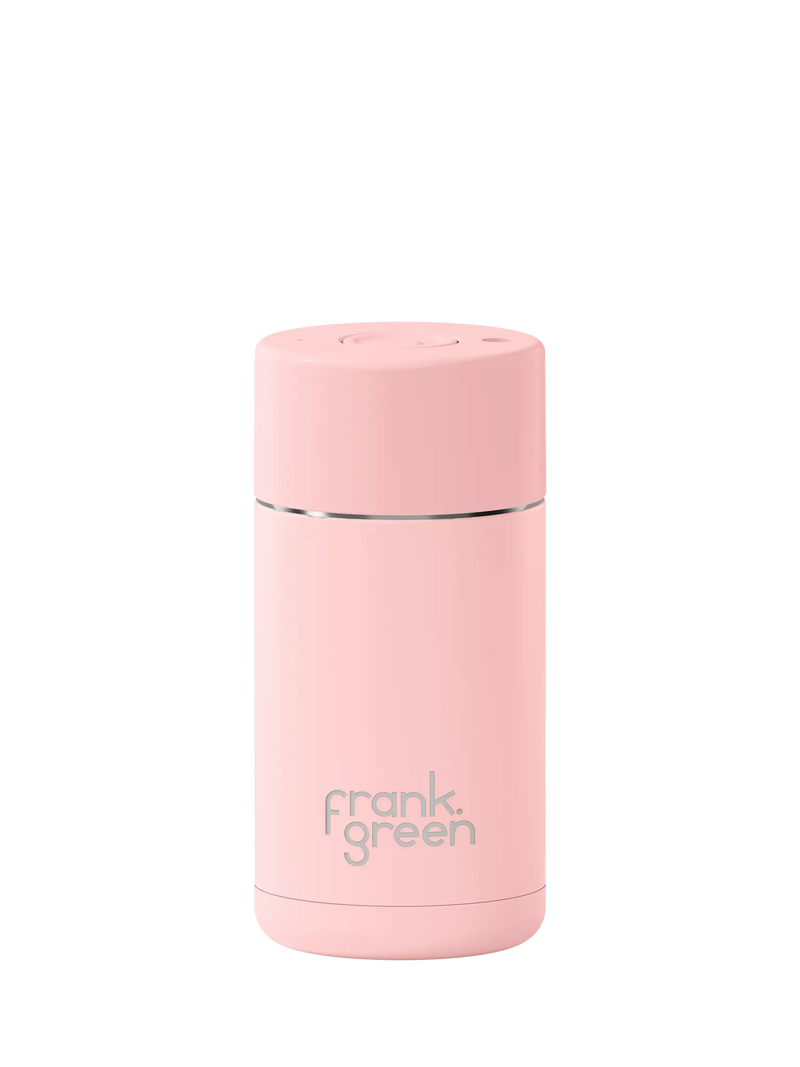 frank green Push Button Lid Ceramic Travel Mug, 355ml
