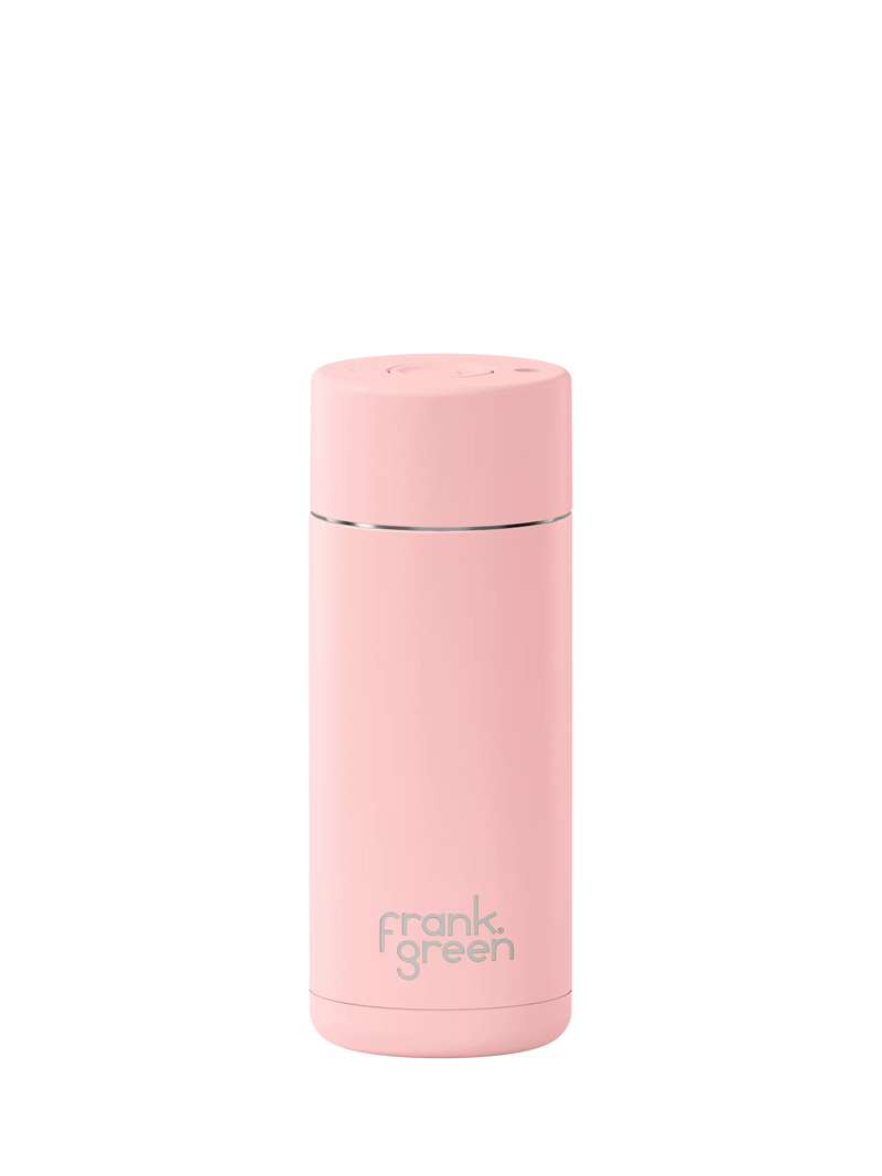 frank green Push Button Lid Ceramic Travel Mug, 475ml