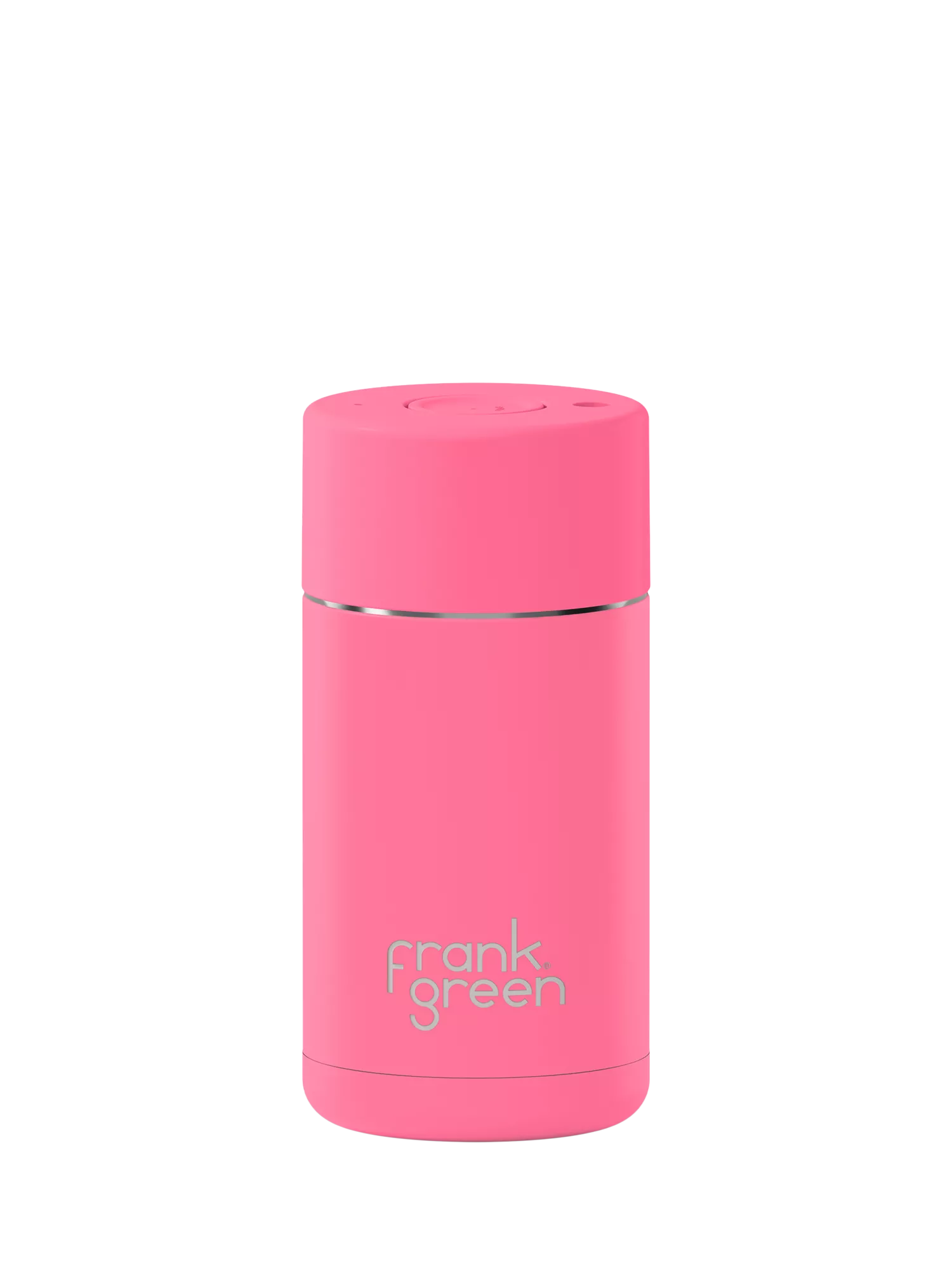frank green Push Button Lid Ceramic Travel Mug, 355ml