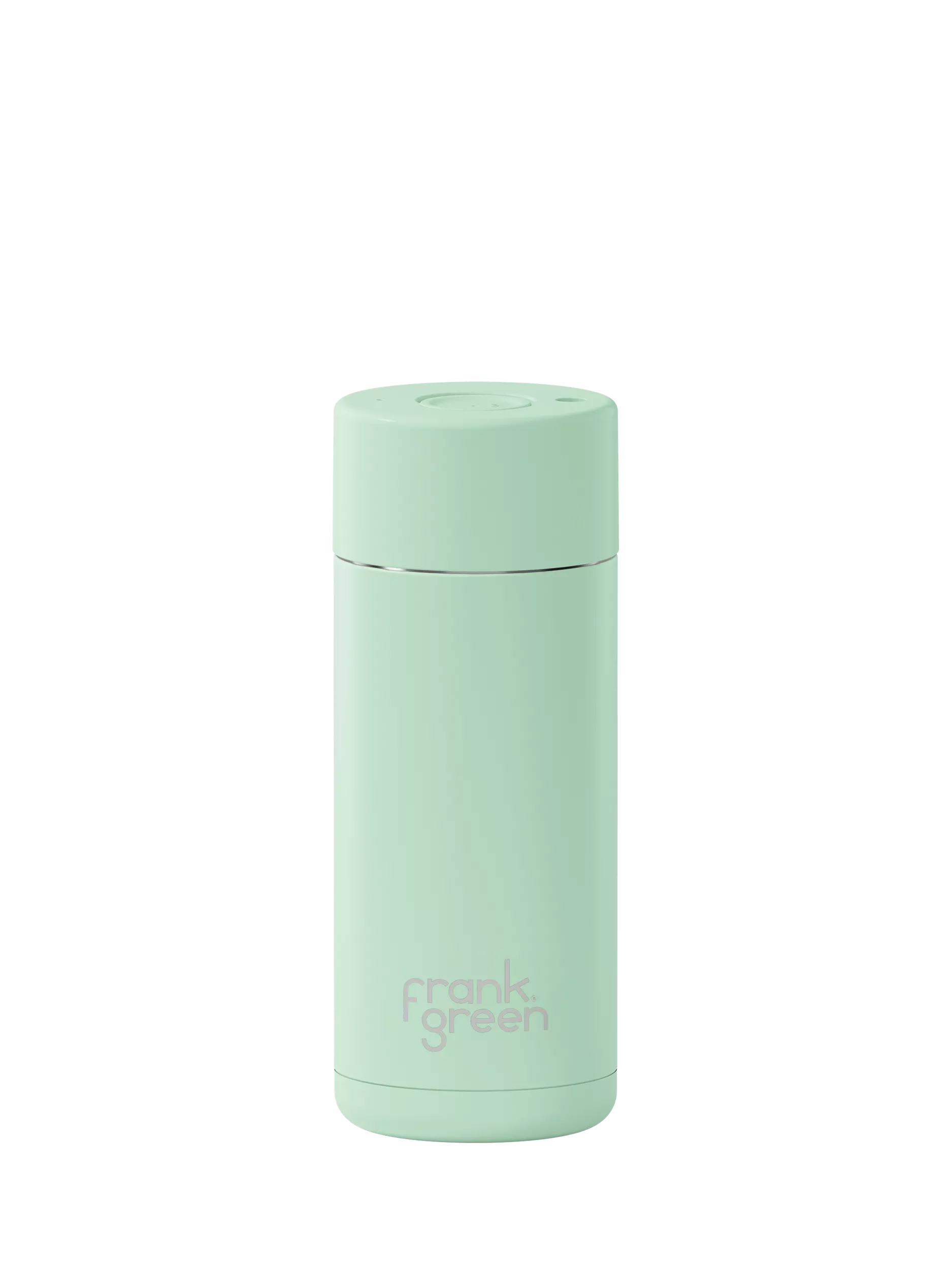 frank green Push Button Lid Ceramic Travel Mug, 475ml