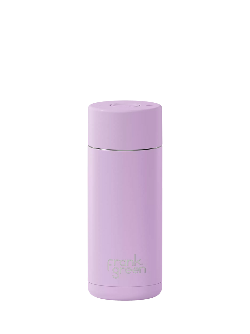 frank green Push Button Lid Ceramic Travel Mug, 475ml