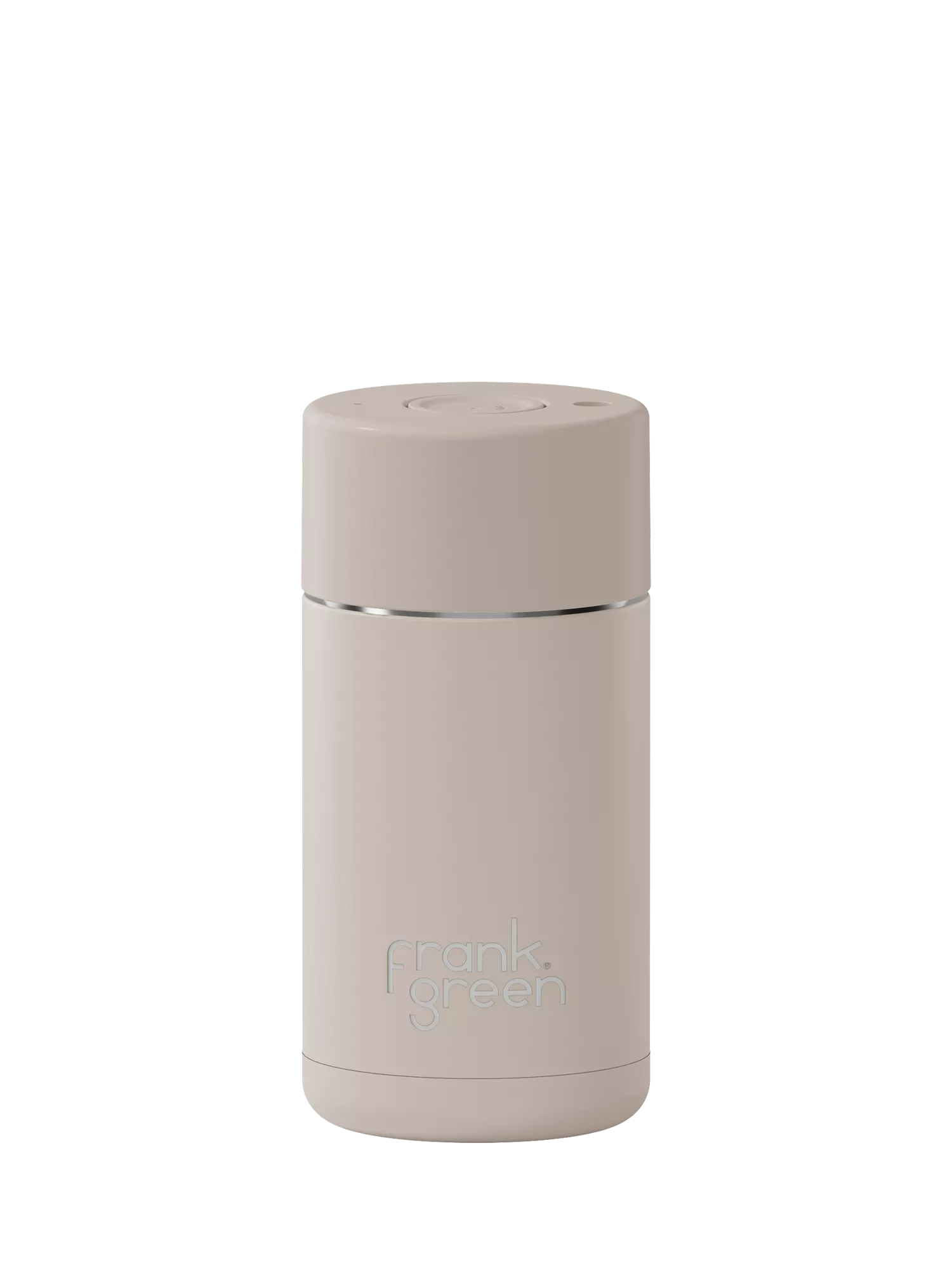 frank green Push Button Lid Ceramic Travel Mug, 355ml