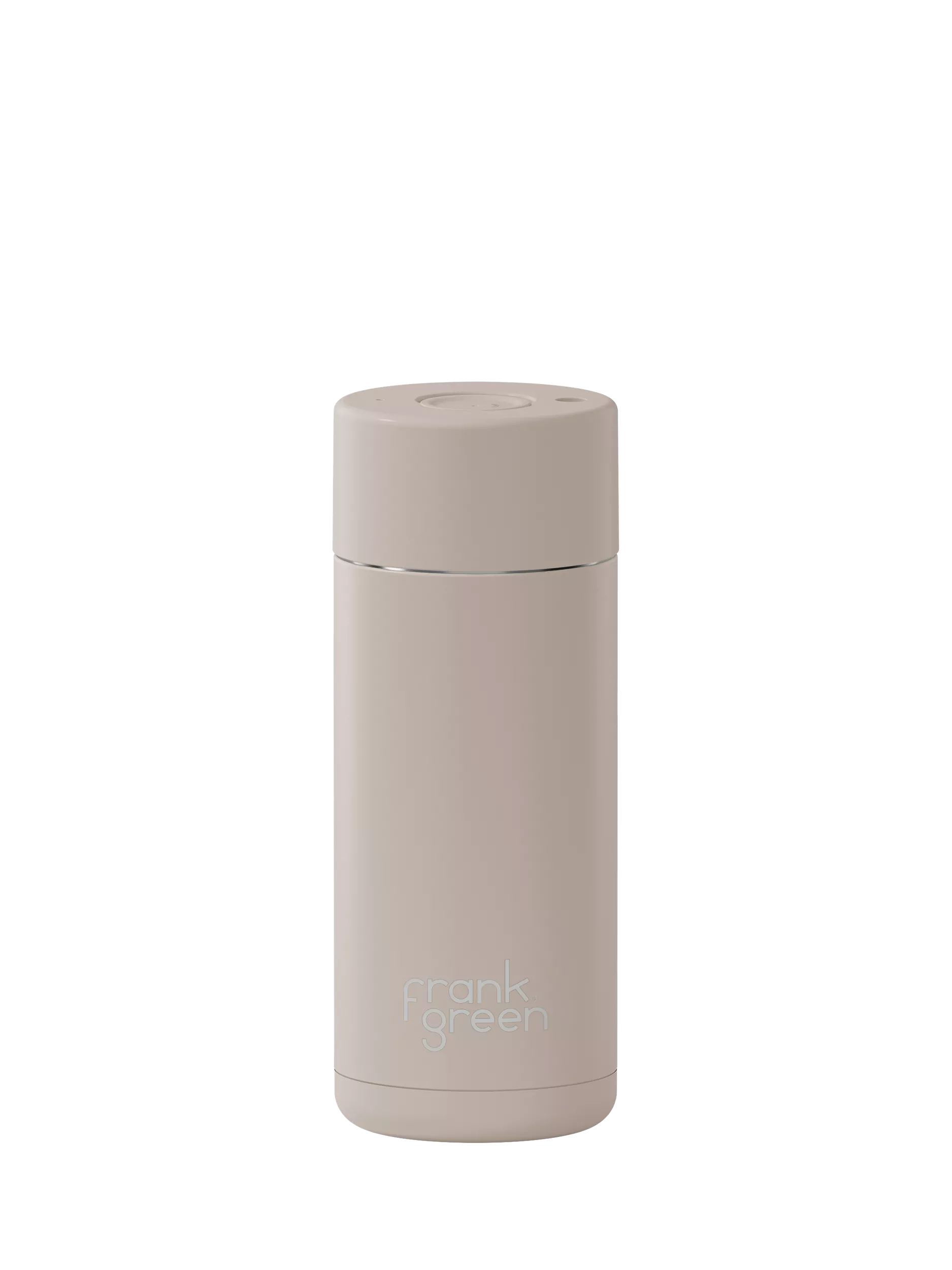 frank green Push Button Lid Ceramic Travel Mug, 475ml