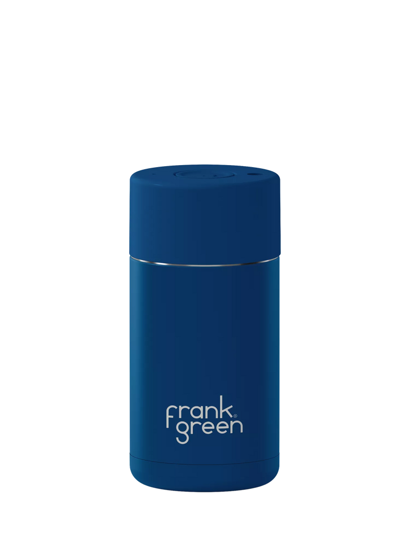 frank green Push Button Lid Ceramic Travel Mug, 355ml