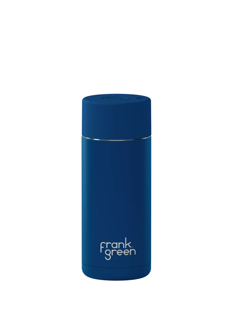 frank green push button lid ceramic travel mug 475ml (British brand)