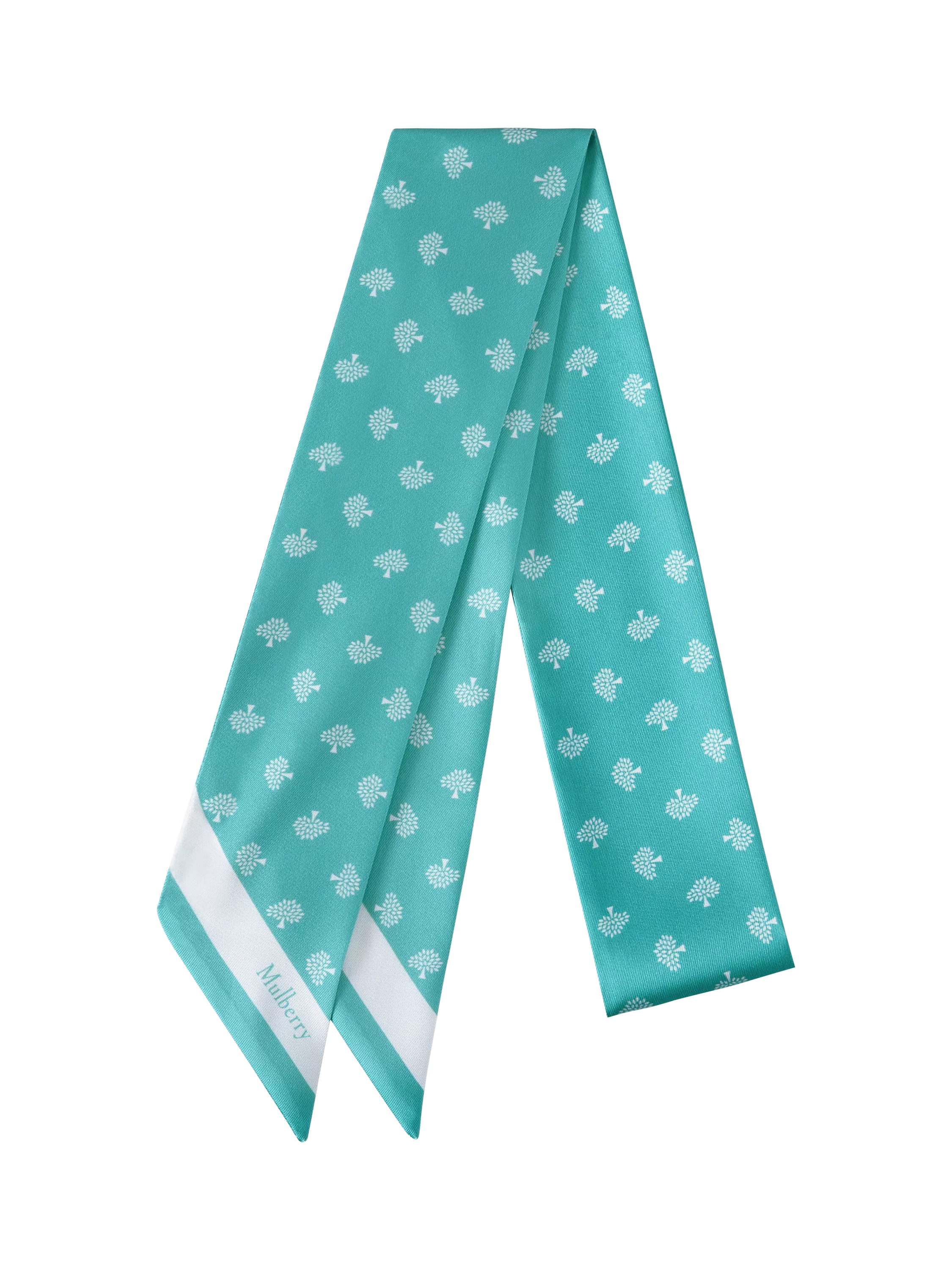 Mulberry Tree Printed Skinny Scarf