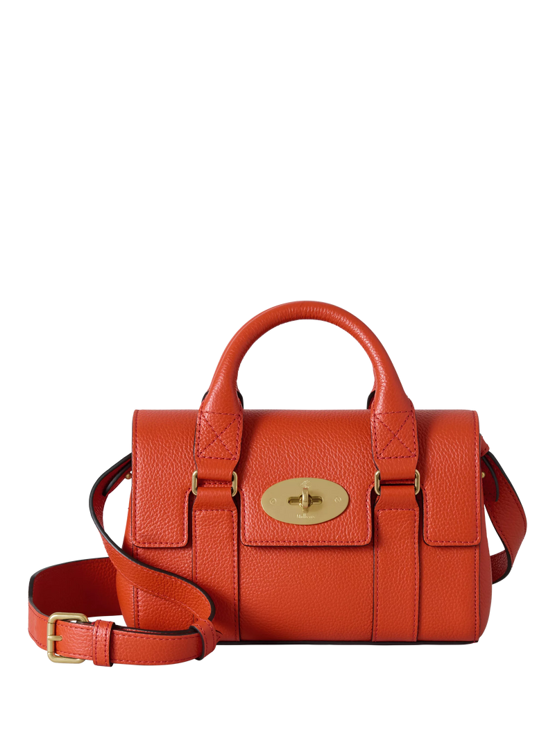 Mulberry Mini Heritage Bayswater Leather Shoulder Bag
