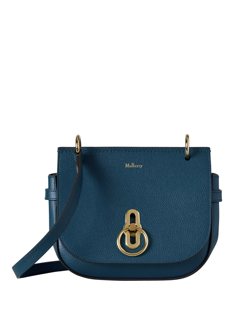 Mulberry Small Amberley Classic Grain Leather Satchel Bag