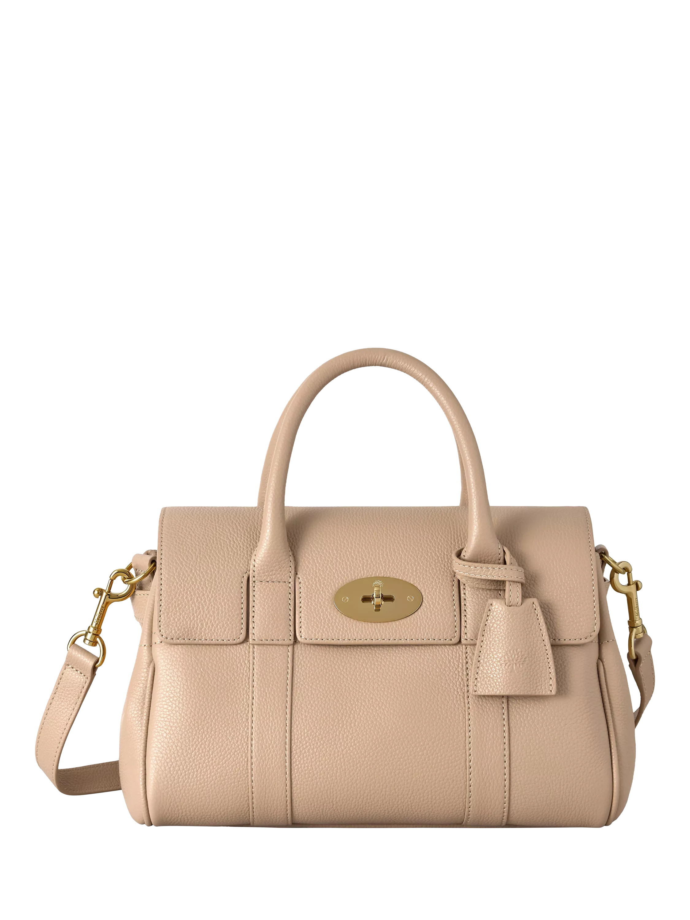 Mulberry Bayswater Liten Satchel i Klassisk Kornskinn