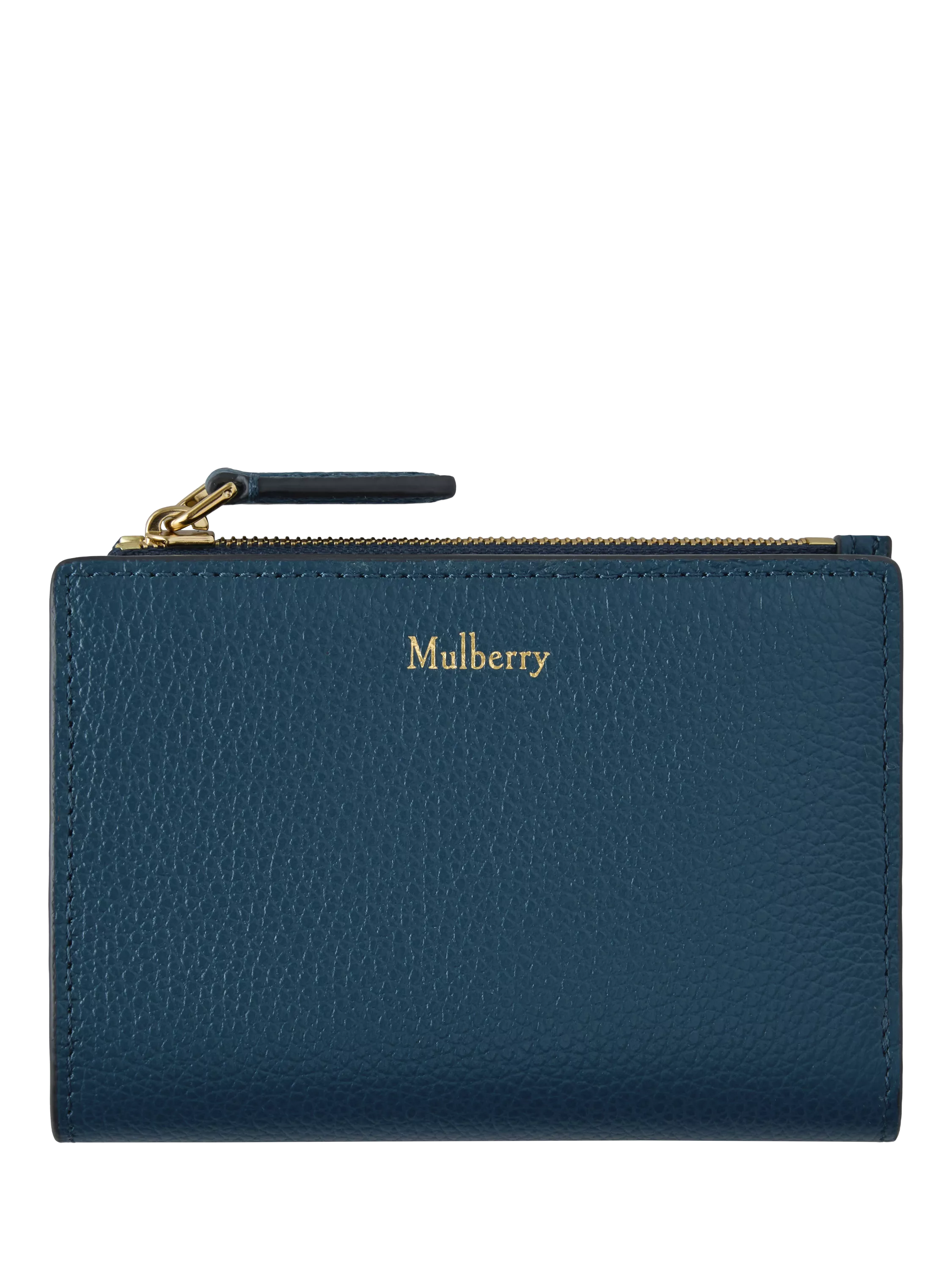 Mulberry Continental Leather Bifold Zip Purse