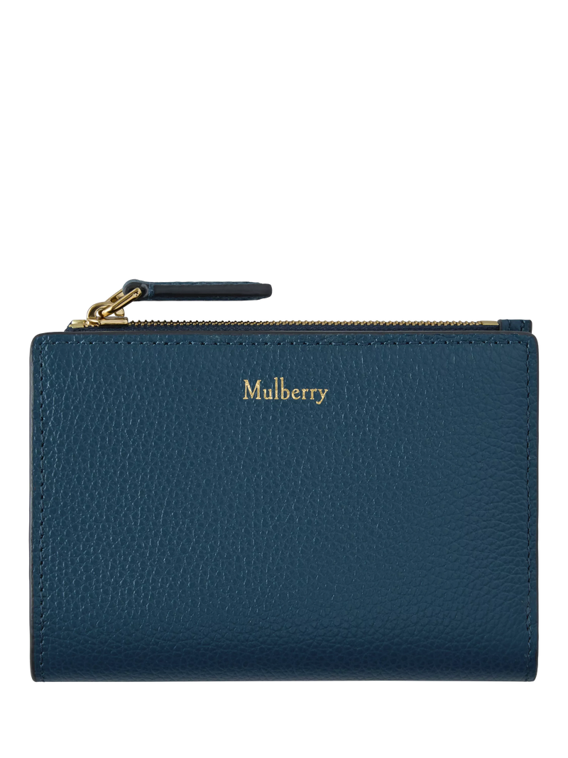 Mulberry Continental Leather Bifold Zip Purse