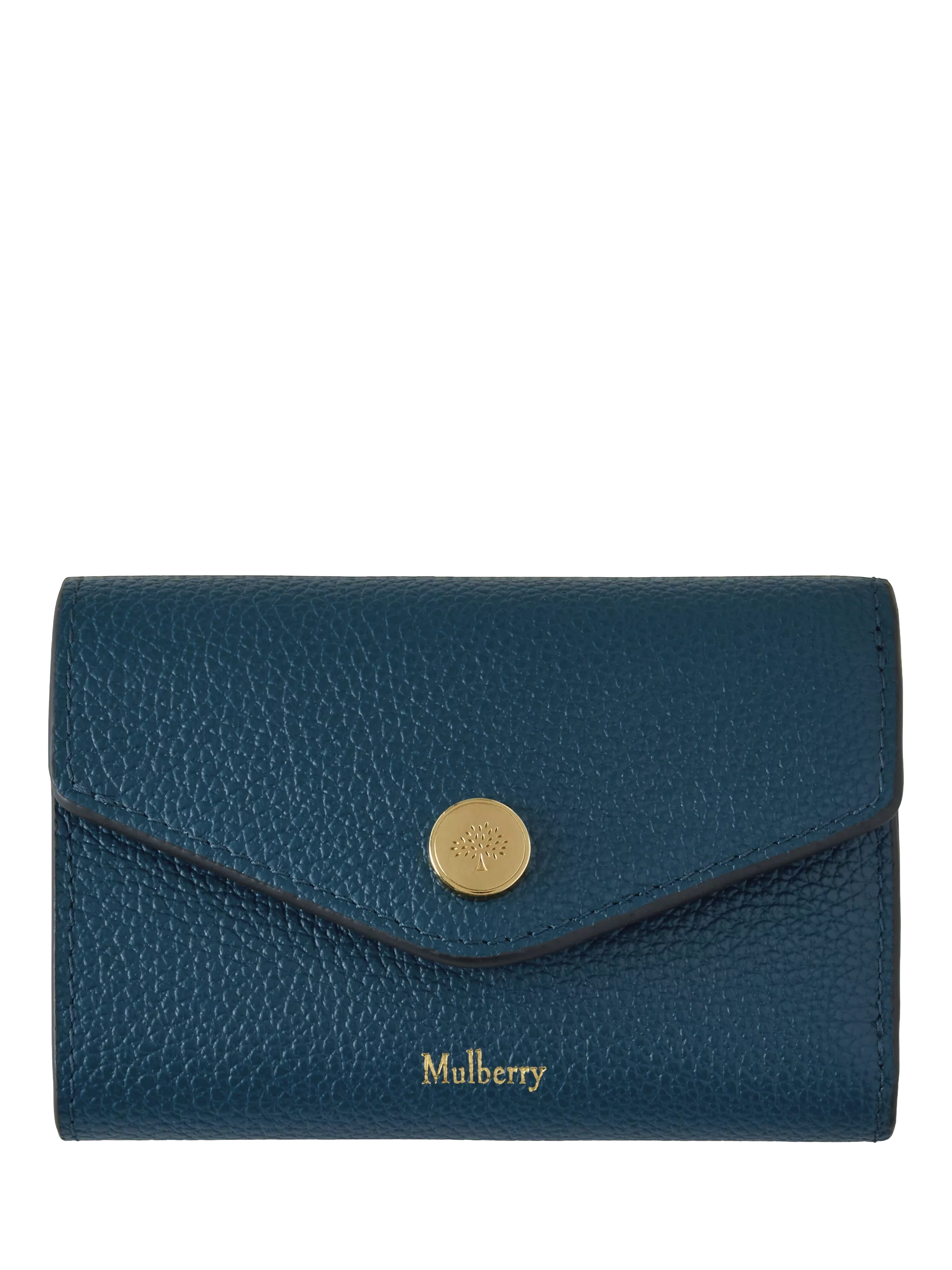Mulberry Folded Multi-Card Small Classic Grain Leather Wallet