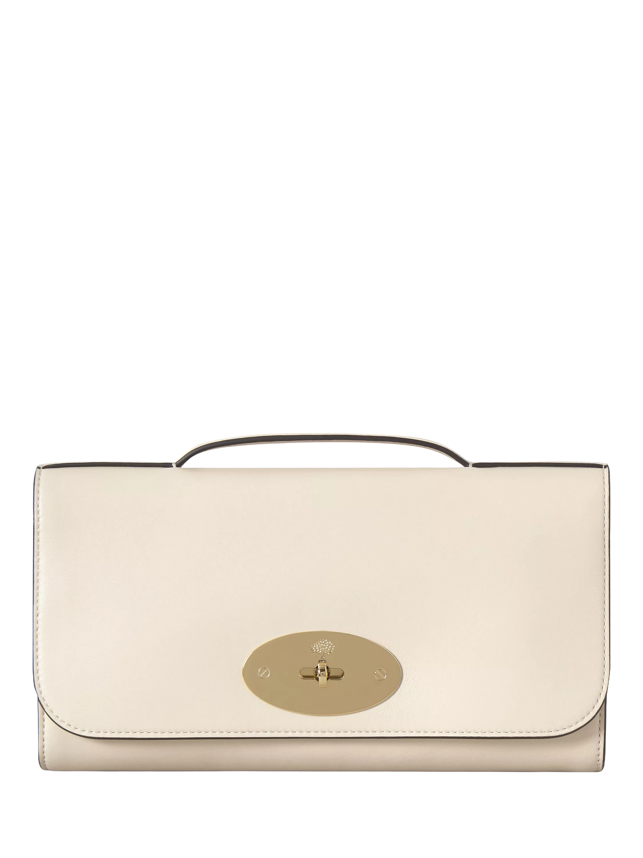 Mulberry Lily Leather Clutch Bag