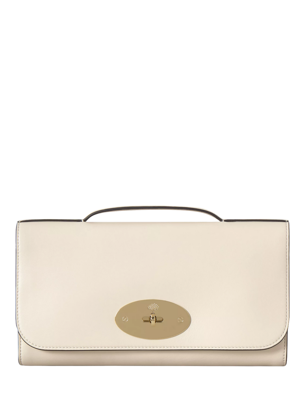 Mulberry Lily Leather Clutch Bag