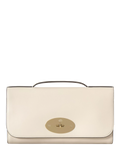 Mulberry Lily Leather Clutch Bag