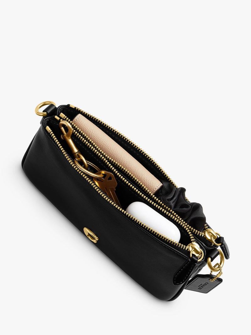 Coach Audrey Leather Cross Body Bag Black - British product
