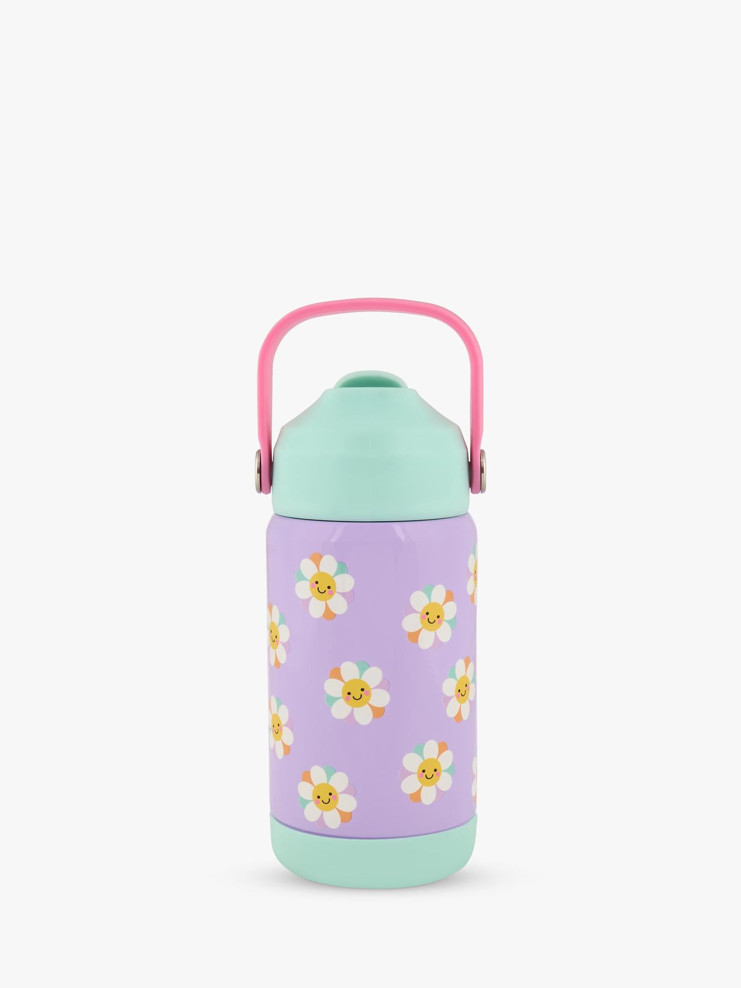 Polar Gear kids daisy drinks bottle 370ml lilac mint, imported from the UK