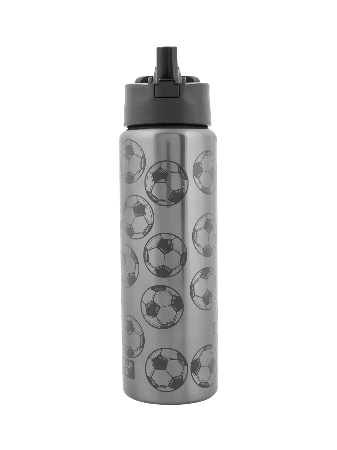 Polar Gear football drinks bottle black 750ml - British product