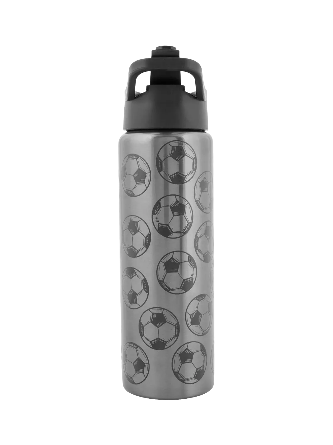 Polar Gear football drinks bottle black 750ml - British product