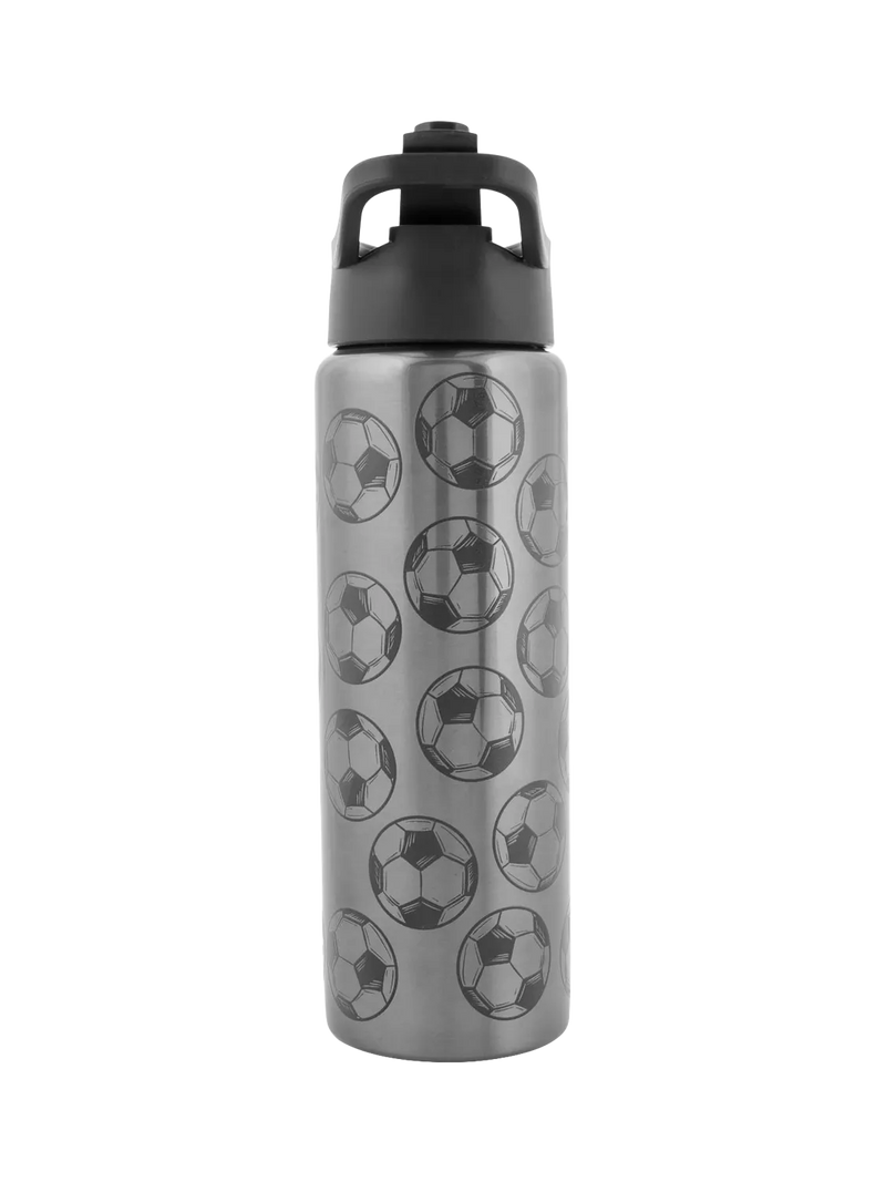 Polar Gear football drinks bottle black 750ml - British product