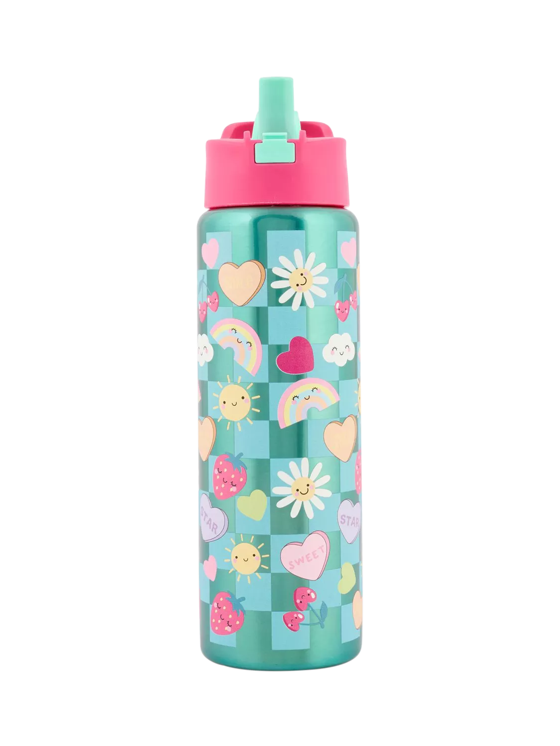 Polar Gear kids strawberry drinks bottle 750ml teal - British product